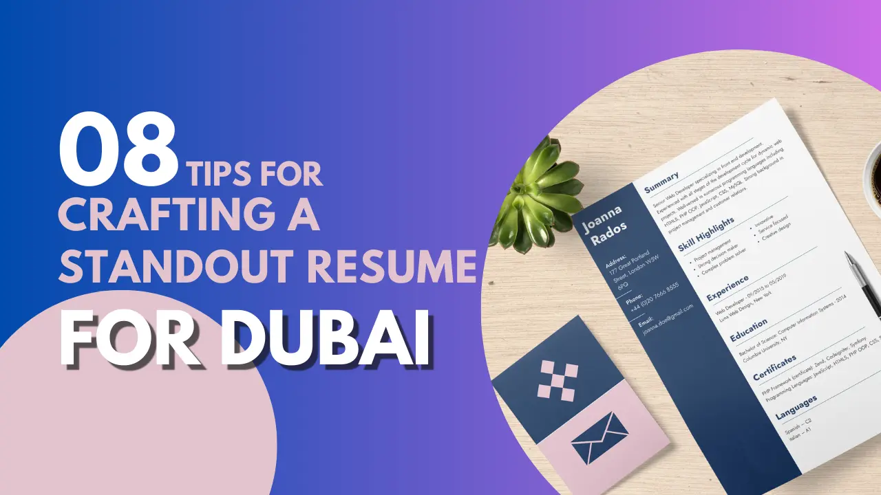 Tailoring Your Resume for Success in the Dubai Job Market
