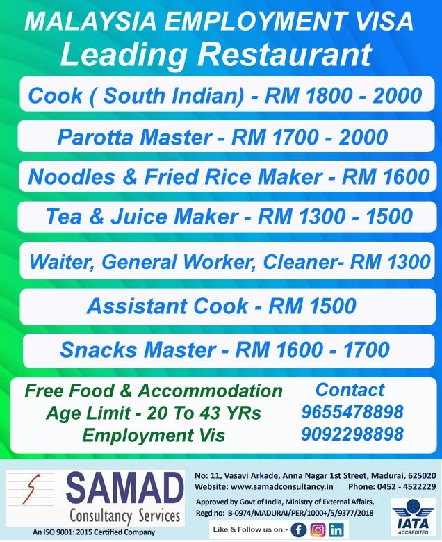 Restaurant Career Jobs in Malaysia