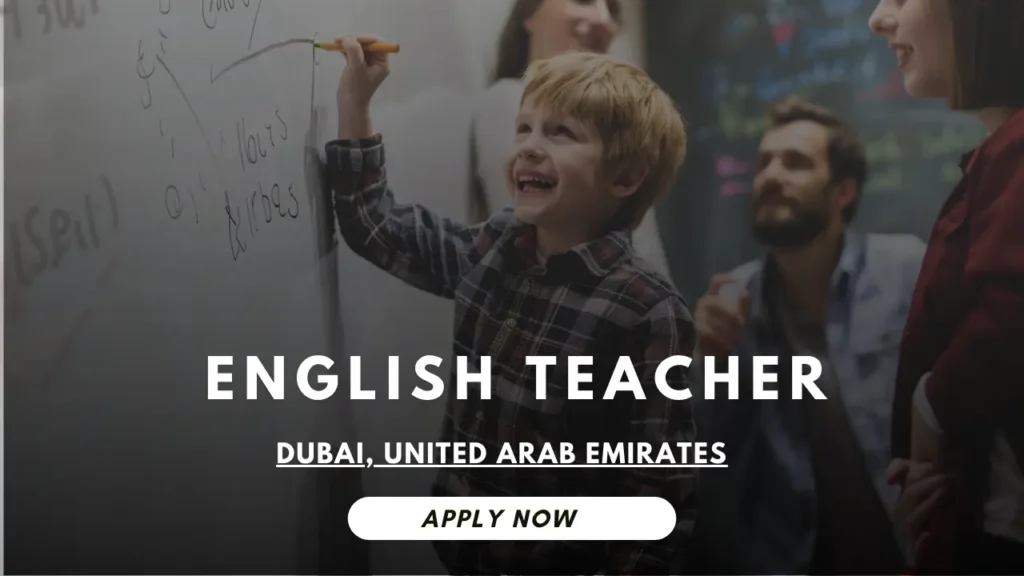 English Teacher Jobs in Dubai