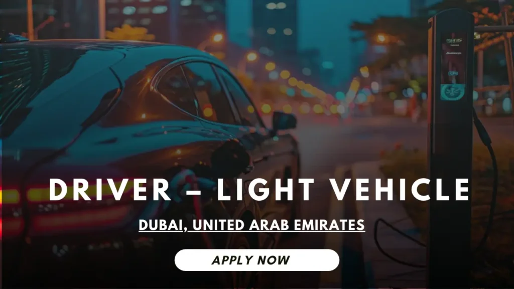 Driver – Light Vehicle | Global Aftersales