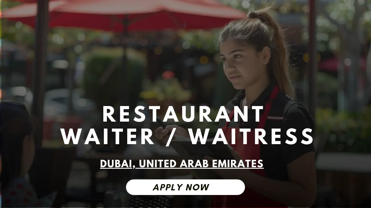 Restaurant Waiter / Waitress