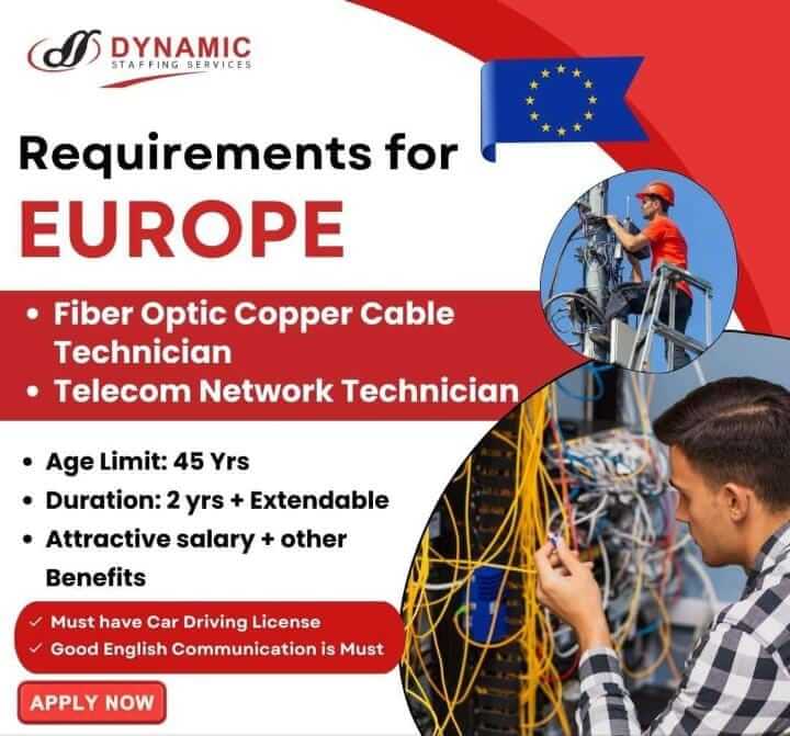 Technician - Jobs in Europe