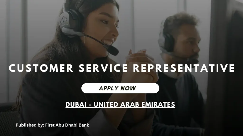 Customer Service Representative (Emiratized role) – Part time WFH