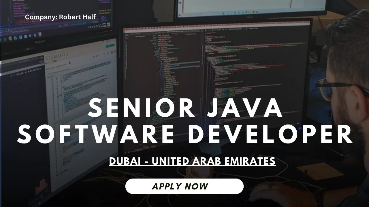 Senior Java Software Developer