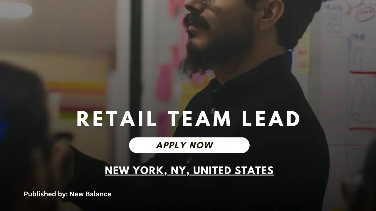 Retail Team Lead (PT)