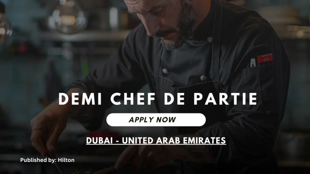 Demi Chef de Partie – Cold Kitchen